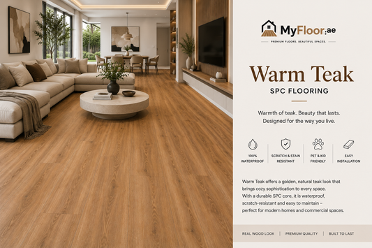 Warm Teak SPC Flooring