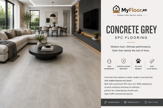 Concrete Grey SPC Flooring