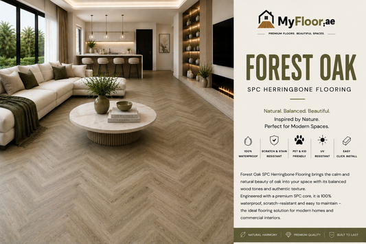 Forest Oak SPC Herringbone Flooring